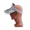 Glitter Mirror Sun Hat Silver For Summer Beach