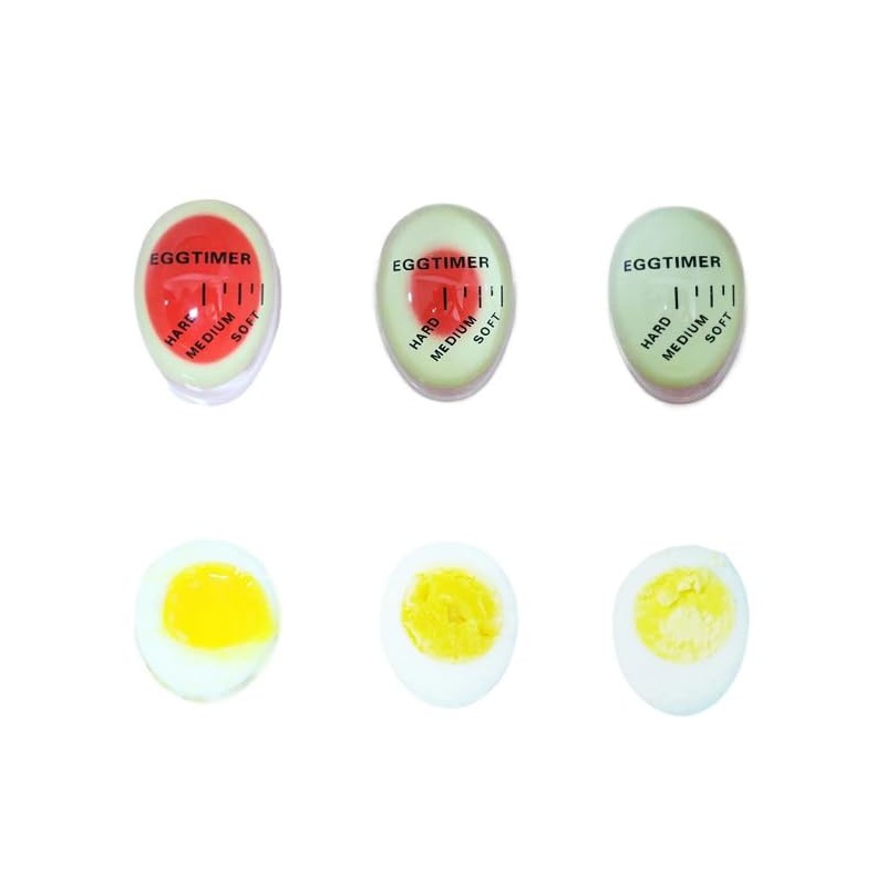 Eieruhr mit Farbwechsel Eggtimer – Timer für weich, mittel &