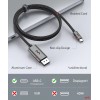 Uni USB-C to DisplayPort Cable 4K 60Hz 6' Long -