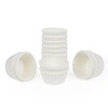 Caperci 500 Count Mini Cupcake Liners White Muffin Liners Greaseproof