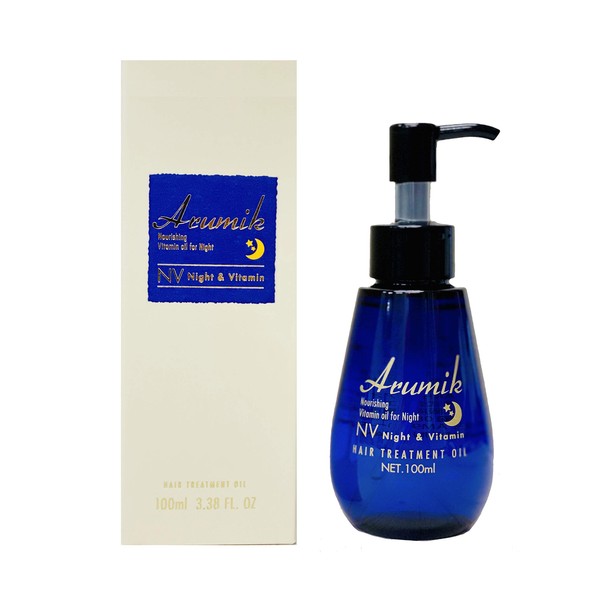 Arumik Hair Oil Night & Vitamin 3.4 fl oz (100