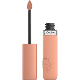 L'Oréal Paris Liquid Lipstick, Intense Color, Long-Lasting Matte Formula, With Hyaluronic Acid, Smudge-Resistant, Infallible Matte Resistance, Shade: 100 Fairytale Ending