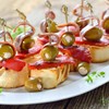 Sanniti Olives stuffed with Anchovies, 15.9 oz (Pack of 2)