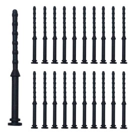 SQXBK 20PCS 66mm PC Case Fans Computer Cooling Fan Mount Screws CPU Fan Mounting Pin Rivet Rubber Noise Absorbtion Anti Vibration Pin Rivet CPU Fan Mounting Pin Rivet, Black