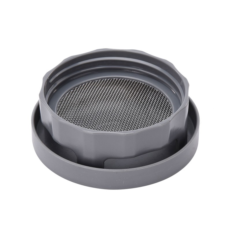 ABS Sprout Lid with Stainless Steel Screen for Wide Mouth