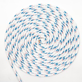 New England Ropes 5/16in (8mm) Sta-Set Blue Fleck 40 Feet Long