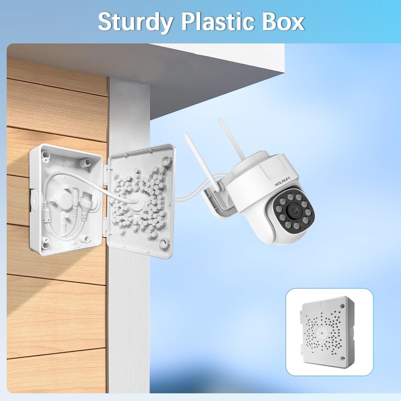 【PTZ/Bullet Camera Junction Box】 Universal Security Camera Junction Box IP