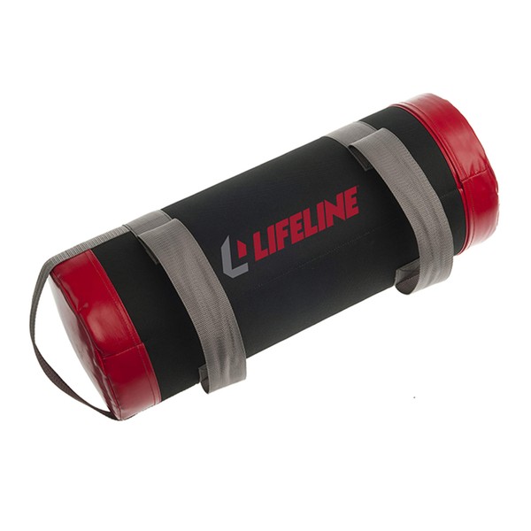 Lifeline Combat Bag - Multiple Weight Options Black/Red, 10 LBS