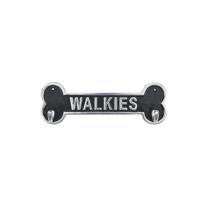 Middle-England Walkies Dog Lead Hook Key Holder Coat Hook 30cm