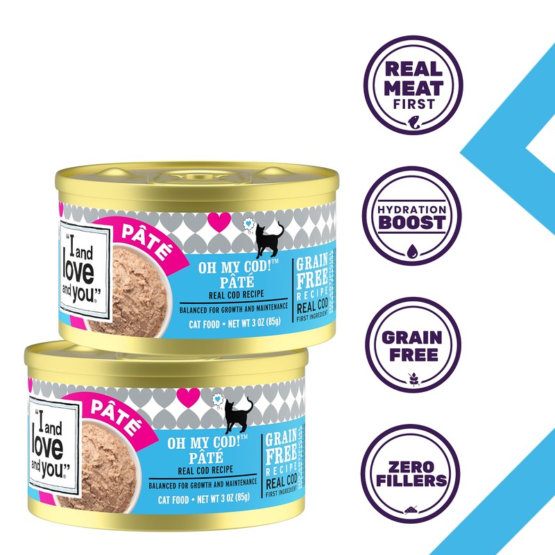 I AND LOVE AND YOU Wet Cat Food - Oh