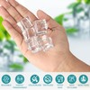 Belle Vous Pack of 50 Reusable Plastic Ice Cubes -