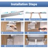 Aukivon Sink Support | Undermount Kitchen Sink Brackets | 28.0-39.4