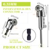 BoxedHome 13 pieces 105° angle screwdriver attachment adapter, angle attachment