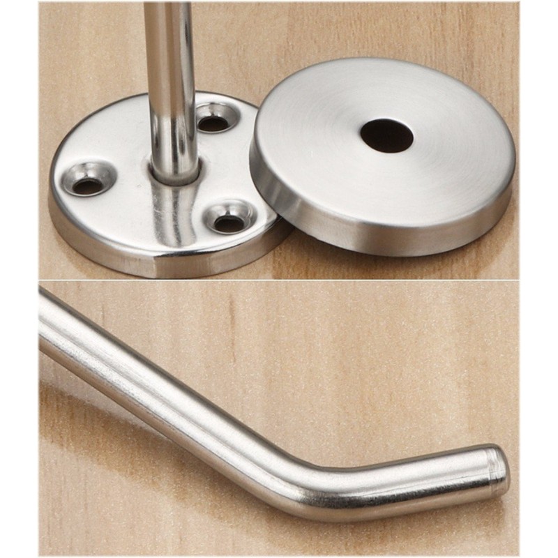 Hook Wall Hanging, Set of 8, 201 Stainless Steel, Bag