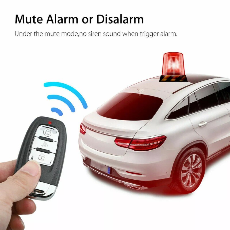 LokoCar Keyless Entry Engine Start Alarm System Push Button Remote