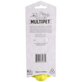 Multipet Original Loofa Dog Latex Ruff 6" Dog Toy, Assorted Colors for small breeds.