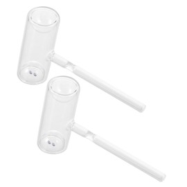 CIYODO 2pcs Iodine Sublimation Tube Iodine Equipment for Physical Experiments Chemistry Teaching and Research Use Random Style