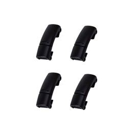 [Small Store] No Tie Shoelace Stoppers, Magnetic Fixing, Set of 4, Flat Laces, Outdoor Activities, Sports, Unisex, Seniors, Black