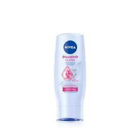 NIVEA Diamond Gloss Brilliance Conditioner, Nourishing Hair Conditioner with Diamond Particles and Rose Oil, Intensive Conditioner for Radiant Shine (200 ml)