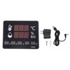 Temperature Humidity Meter High Accuracy Wall Mount Thermometer Hygrometer Alarm