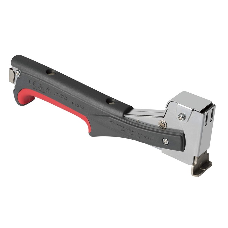 Arrow HTX50 Professional Heavy Duty Hammer Tacker, Manual Stapler for