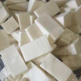 대용량 화이트 삼각웨지 퍼프 100p Large Capacity White Triangle Wedge Puff 100p