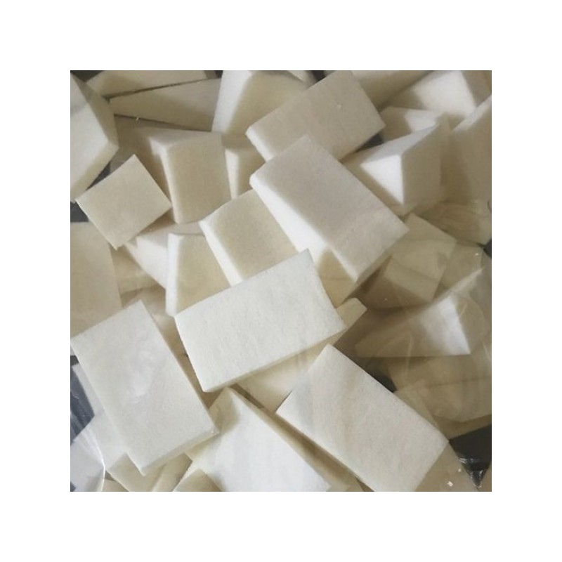 대용량 화이트 삼각웨지 퍼프 100p Large Capacity White Triangle Wedge