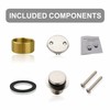 Welsan Bathtub Drain Tip Toe Tub Conversion Kit, Replacement Bath