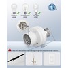 DEWENWILS Remote Control Light Bulb Socket, Wireless Light Switch for