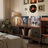 Vinyl Record Storage Crate 2 Pack, Holds up To 60