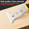 Paint Scraper Tool with Nylon Brush Paint Scrubbing (3Pcs Mixed),
