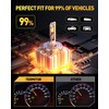 Termitor Latest D3S Bulbs, 50,000LM Ultra Bright, 6500K Cool White,