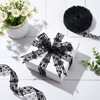 20 Yards Music Note Ribbon- Black Music Note Trim Party