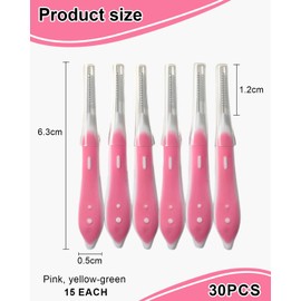 TPZORJX 30 Stück Interdentalbürsten mit Etui,Interdentalreiniger Wiederverwendbar zur Reinigung enger Zahnzwischenraumbürsten Biegsamer,Werkzeuge Zahnreinigung für Kinder,Männer,Frauen(2 Farben)
