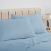 Aisbo Housewife Pillowcases 2 Pack - Light Blue Standard Pillow
