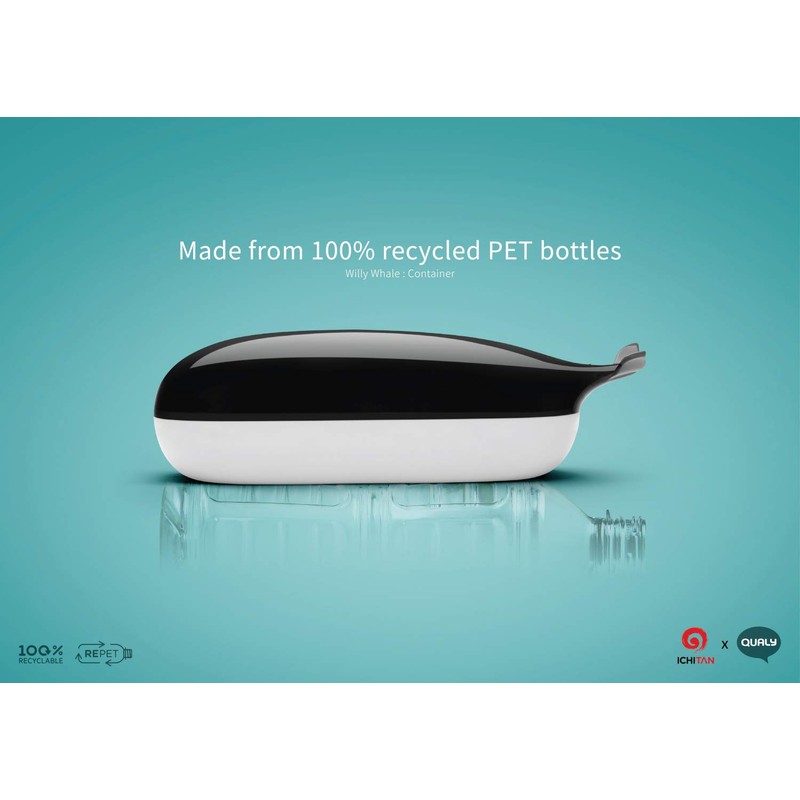 QUALY Multipurpose Willy Whale Whale Organiser Box Box Tray Fish