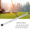 Aluminum Alloy Golf Ball Picker Retriever Ball Storing Tube Hold