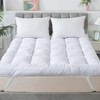 WhatsBedding 5 Inch Feather Bed Mattress Topper, Memory Foam Mattress