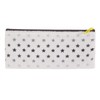 Nici 40728 Smiley pencil case in yellow with stars, plush,