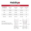 Nebility Body Moldeador Compresión Para Hombre Faja Completa
