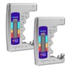UMLIFE 2PACK BT-886 Battery Tester Checker BatteryTester for Battery C
