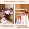 Belt Hangers, 16-piece Storage, 2-Piece Set, 8-Piece Set, Multi-functional, 360