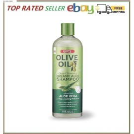 ORS Olive Oil Deep Cleansing Creamy Aloe Shampoo 16.0 oz, All Hair Type,