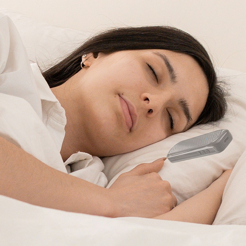 Bluetooth Pillow Speaker Bone Conduction Rechargeable Wireless White Noise Pillow