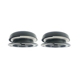 400555 400555 Black Mushroom Attic Roof Vent for Trailers - Set of 2 400555