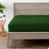 Bare Home Fitted Bottom Sheet Double - Premium 1800 Ultra-Soft