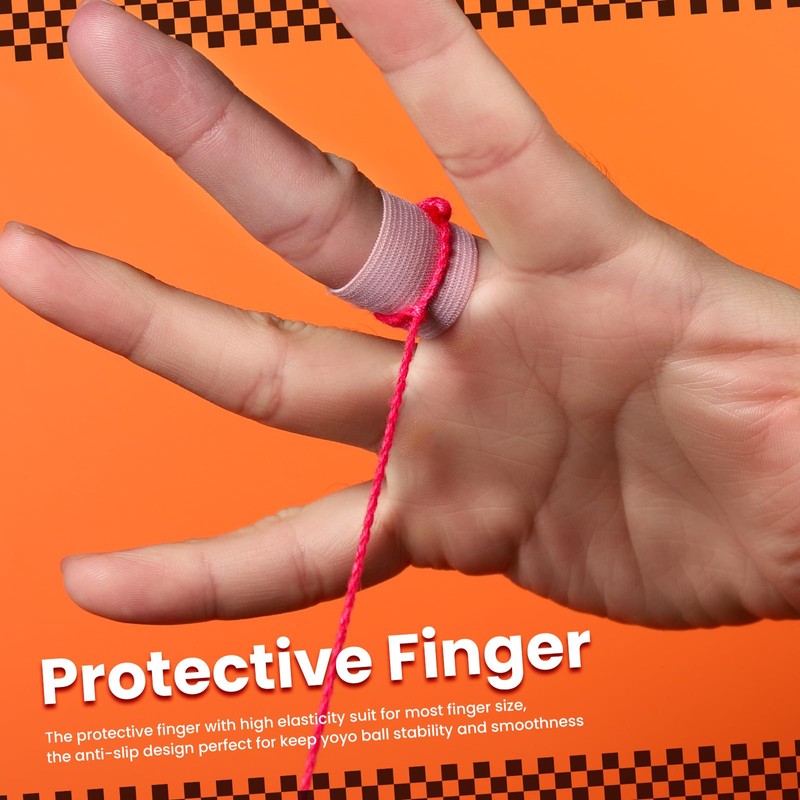 HNYYZL Yoyo String,30 Professional Polyester yo yo strings replacement,10 color