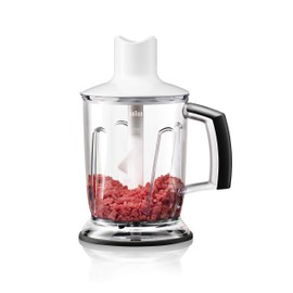 Braun Household 3-in-1 Standmixer Aufsatz MQ 40 - Stabmixer Zubehör kompatibel mit Braun Household MultiQuick Stabmixer mit EasyClick System, 1,25 l, weiß