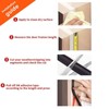 Black Rubber Weather Stripping Door Seal Strip, Self-Adhesive Door Weather