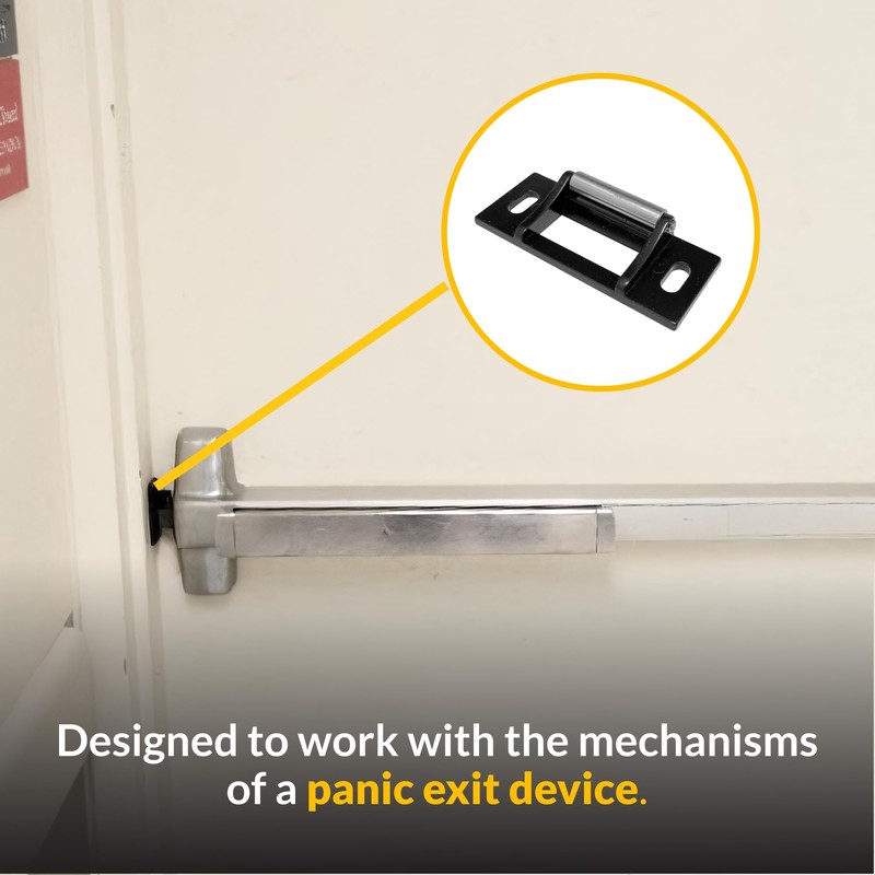 Brixwell ST-6312-DU Surface Roller Strike For International Rim Panic Hardware/Storefront